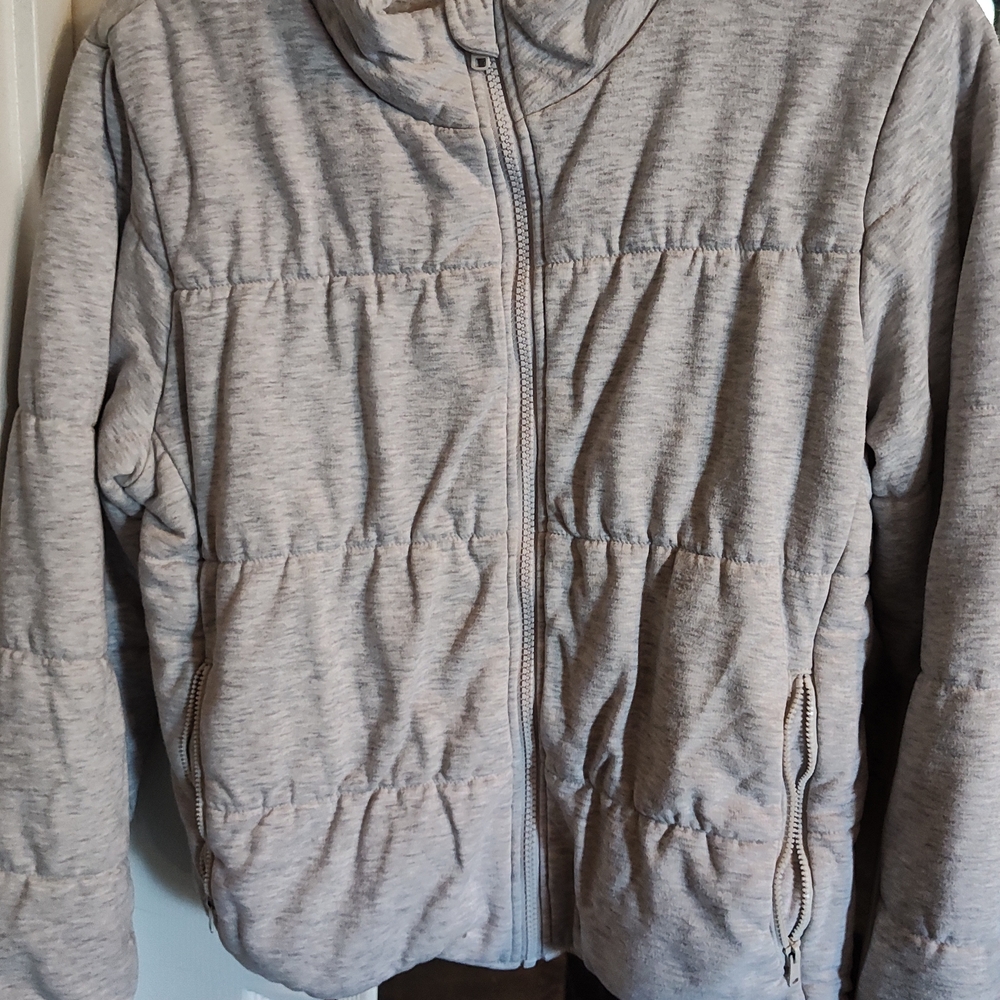 Kids Gray Puffer Jacket